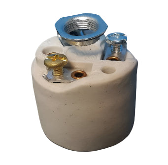 E26 Medium Base  Porcelain Socket