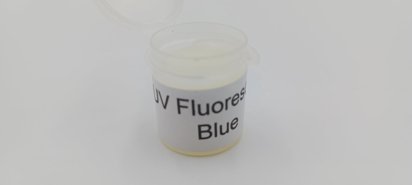 UV Fluorescent Blue (Looks White/Ivory under sunlight)